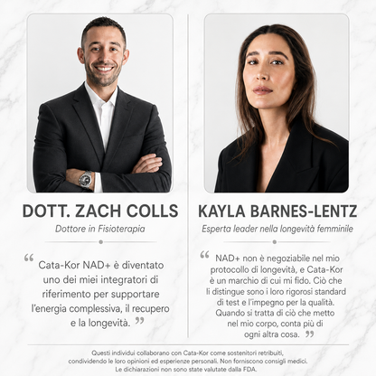 Cata-Kor NMN: Energia pulita, concentrazione e costanza