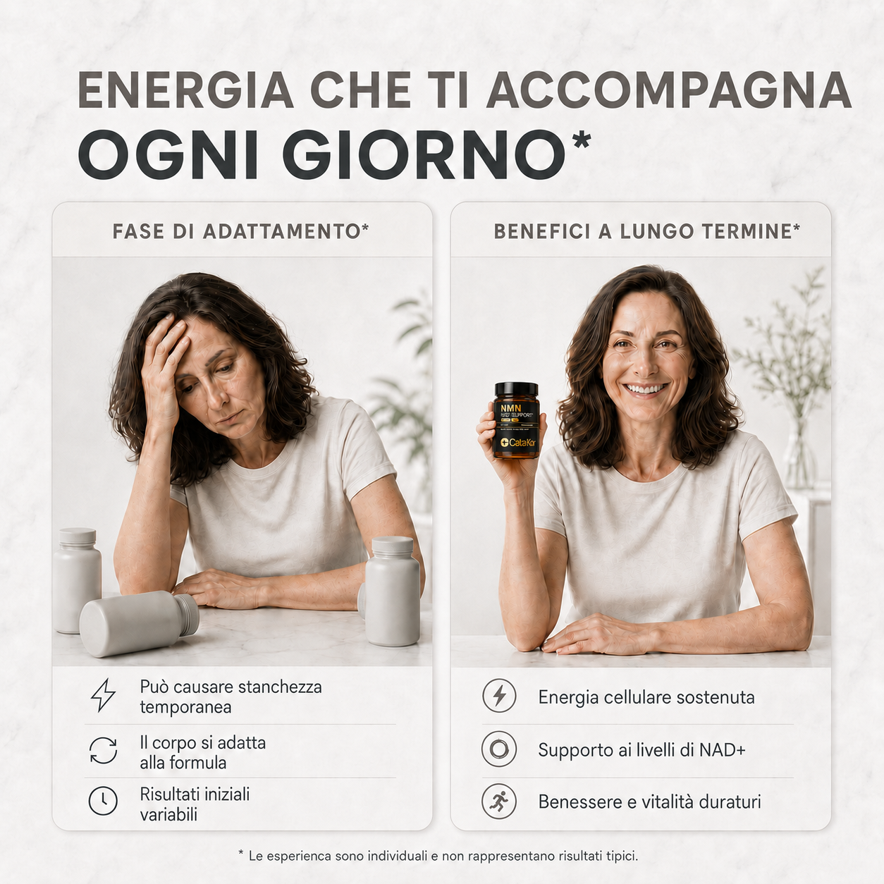 Cata-Kor NMN: Energia pulita, concentrazione e costanza